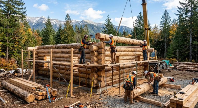 Increase Your Log Home Construction Business with an AI Driven, Targeted Website