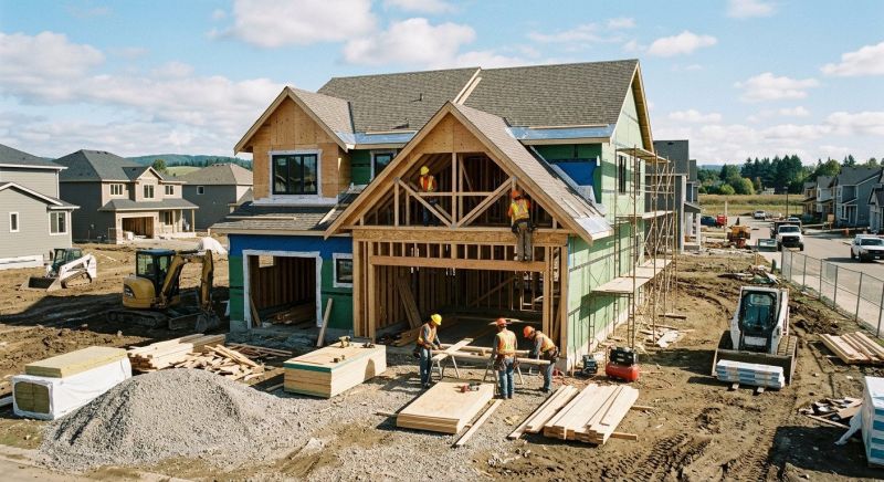 Farmhouse Construction in Sonoma County, CA
