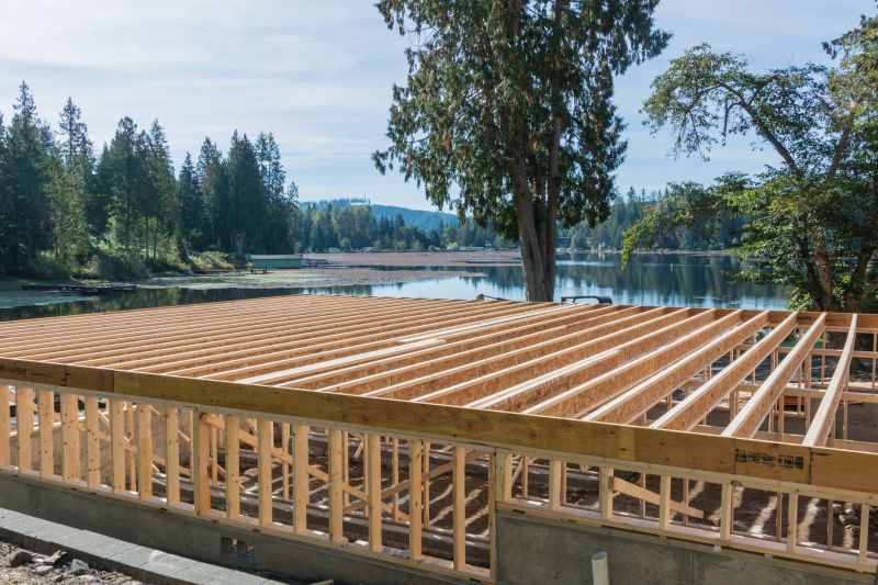 Log Home Foundation and Structure